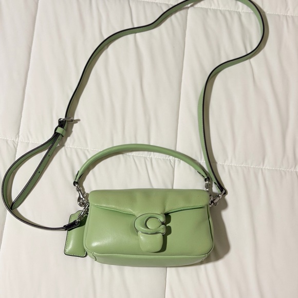 Coach Handbags - Coach Light Green Crossbody Bag